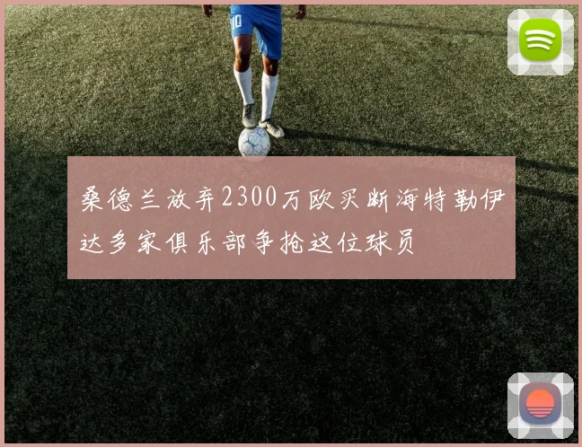 桑德兰放弃2300万欧买断海特勒伊达多家俱乐部争抢这位球员